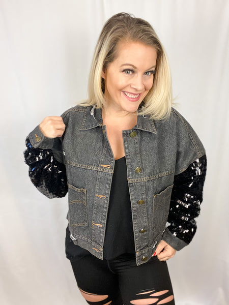 Shimmer All the way Jacket