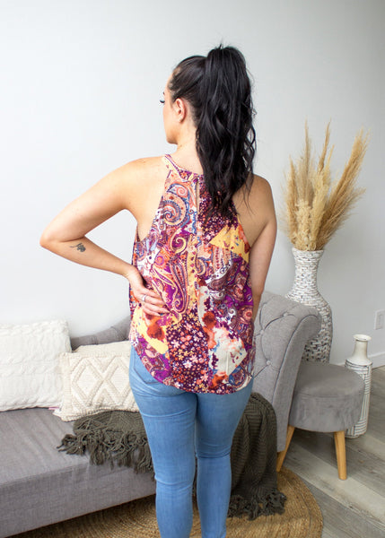 PAISLEY BANDANA TANK