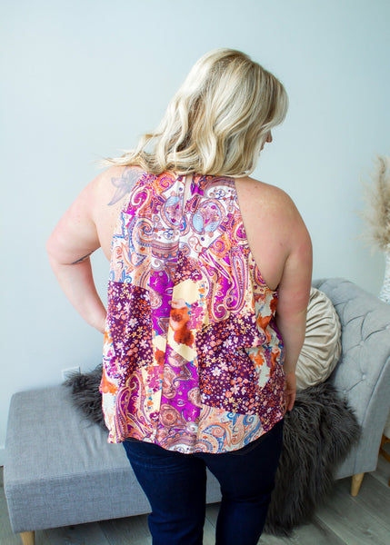 PAISLEY BANDANA TANK